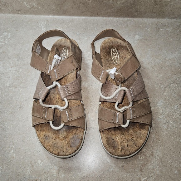 Keen Women's Tan Espadrille Sandals - Picture 3 of 8